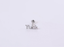 BLBJ41 STAINLESS STEEL INTERNAL THREAD LABRET WITH LETTER DESIGN
