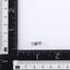 BLBJ42 STAINLESS STEEL INTERNAL THREAD LABRET WITH LETTER DESIGN