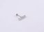 BLBJ42 STAINLESS STEEL INTERNAL THREAD LABRET WITH LETTER DESIGN