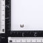 BLBJ44 STAINLESS STEEL INTERNAL THREAD LABRET WITH BOWKNOT DESIGN & CZ