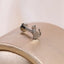 BLBJ46 G-23 TITANIUM INTERNAL THREAD LABRET WITH CAT DESIGN