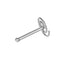 BN31 STAINLESS STEEL SPIRAL NOSE STUD