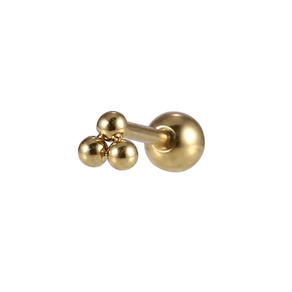 BRTH49 STAINLESS STEEL EXTERNAL THREAD HELIX WITH 3 BALL DESIGN