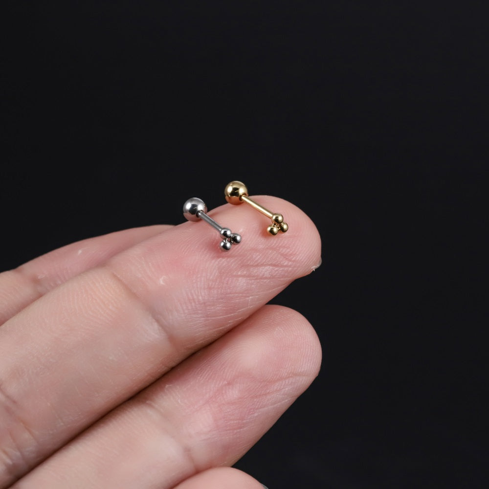 BRTH49 STAINLESS STEEL EXTERNAL THREAD HELIX WITH 3 BALL DESIGN
