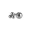 BRTH49 STAINLESS STEEL EXTERNAL THREAD HELIX WITH 3 BALL DESIGN