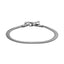 BSS1000 STAINLESS STEEL FLAT SNAKE HERRINGBONE CHAIN BRACELET