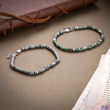 stainless steel bracelets, beads bracelet, modern jewelry