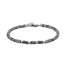 BSS1003 STAINLESS STEEL & HESHI BEAD BRACELET