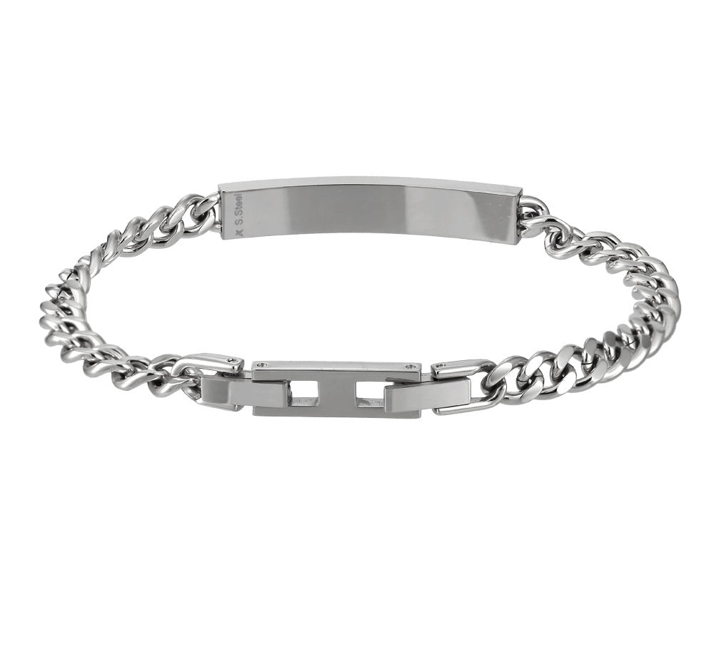 stainless steel bracelet, pattern, mix color, manpower