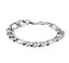 BSS1011 STAINLESS STEEL FIGARO CHAIN BRACELET