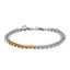 stainless steel bracelet, modern, mix colors, manpower