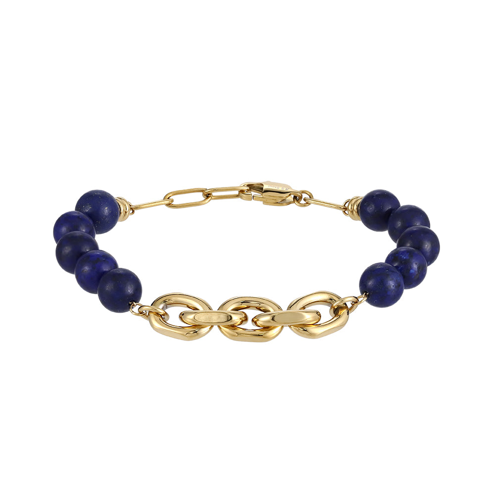 BSS1022 STAINLESS STEEL BRACELET WITH BEADS