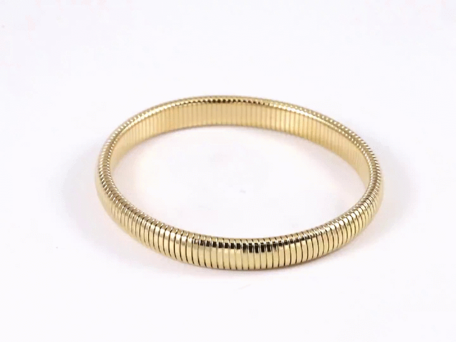 BSS1034 STAINLESS STEEL ELASTIC BANGLE