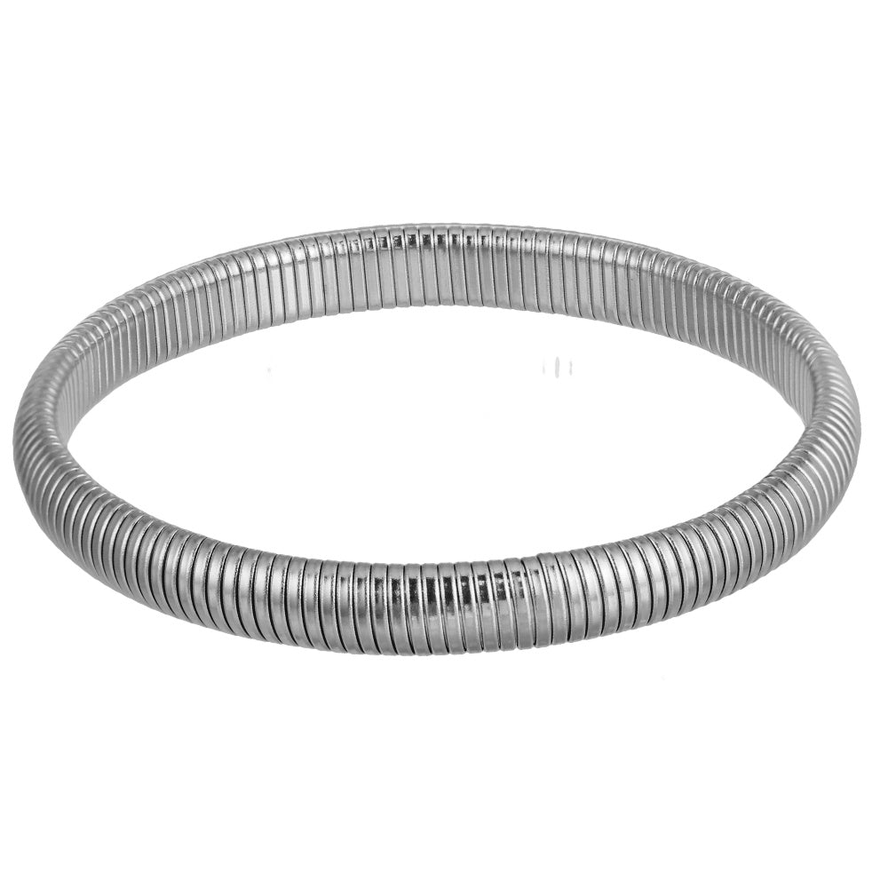 BSS1034 STAINLESS STEEL ELASTIC BANGLE