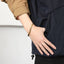 BSS1036 STAINLESS STEEL FLAT CHAIN BRACELET