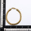 BSS1036 STAINLESS STEEL FLAT CHAIN BRACELET
