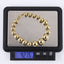 BSS1052 STAINLESS STEEL & HEMATITE BEADS BRACELET