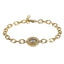 BSS1058 STAINLESS STEEL BRACELET WITH CZ