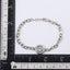 BSS1058 STAINLESS STEEL BRACELET WITH CZ