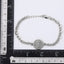 BSS1059 STAINLESS STEE BRACELET WITH CZ