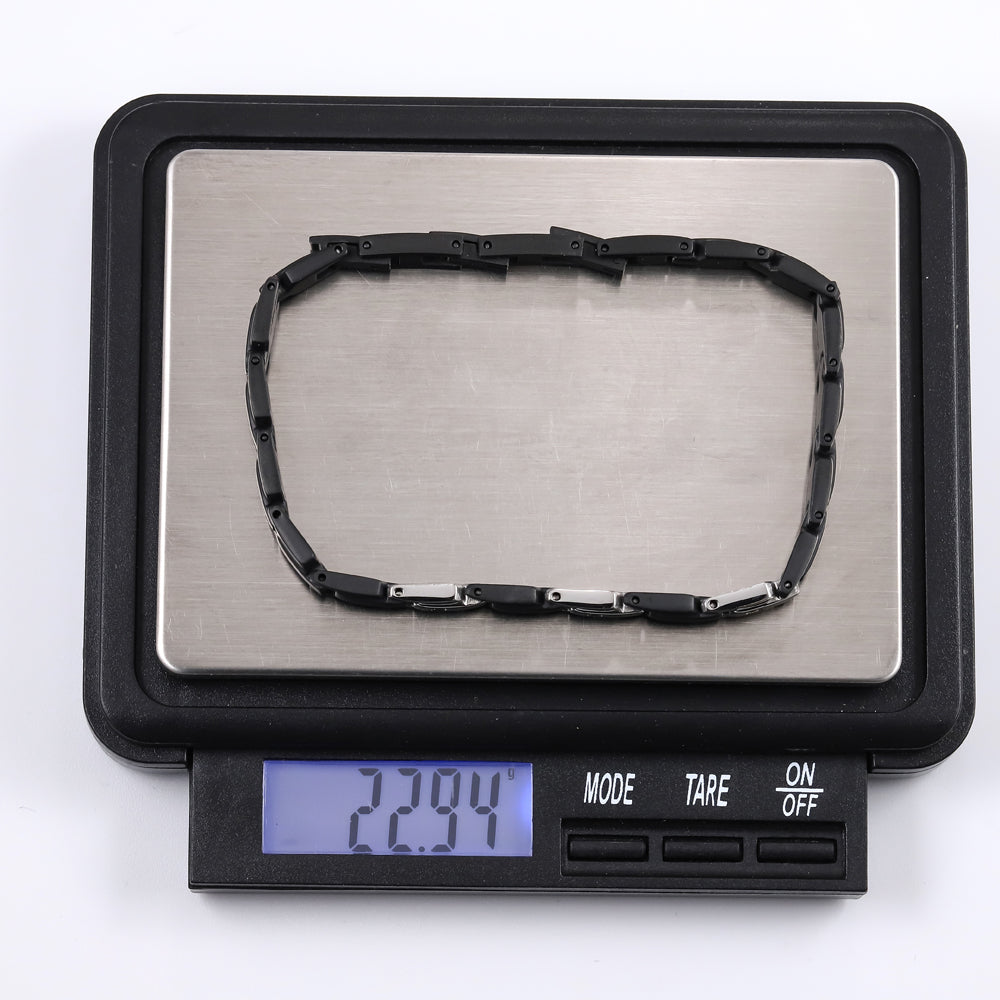 BSS1064 STAINLESS STEEL BRACELET WITH CZ