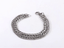 BSS1075 STAINLESS STEEL MULTI CURB CHAIN BRACELET