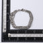 BSS1076 STAINLESS STEEL MULTI CHAIN BRACELET