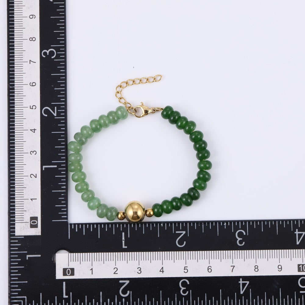 BSS1087 STAINLESS STEEL BEADS BRACELET