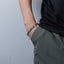 BSS1090 STAINLESS STEEL BRACELET WITH ID PLATE