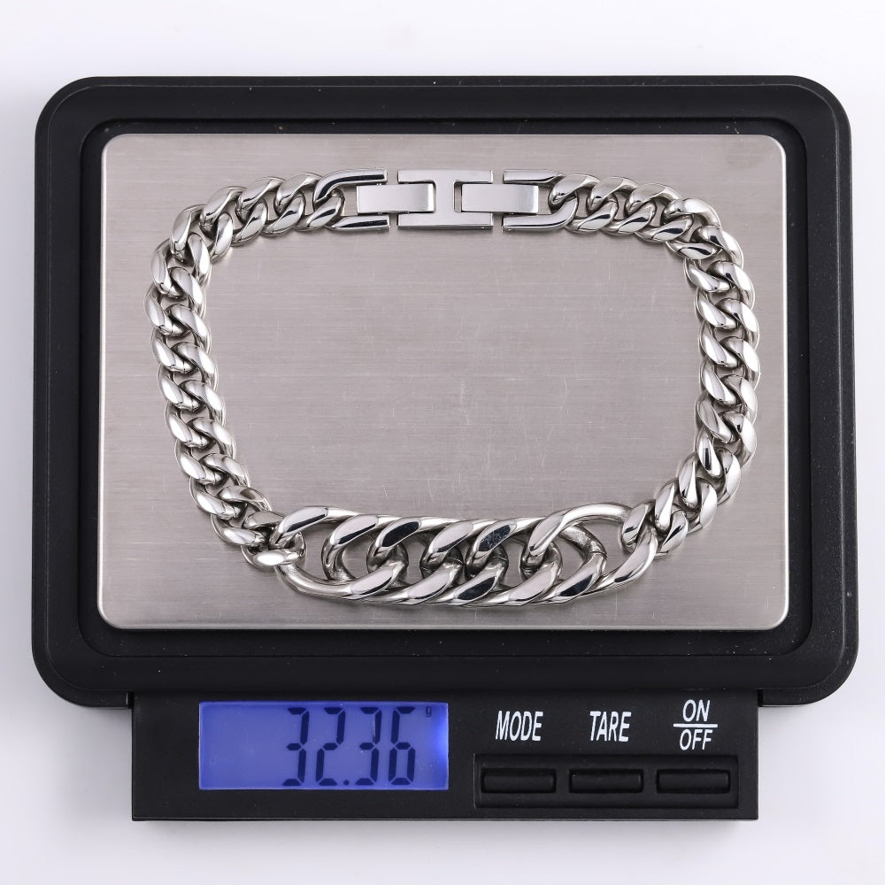 BSS1091 STAINLESS STEEL CHAIN BRACELET