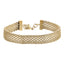 BSS1107 STAINLESS STEEL BRAIDED FLAT MESH BRACELET
