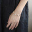 BSS1113 STAINLESS STEEL BRACELET WITH ROUND SHELL PEARL