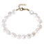 Baroque Shell Pearl Bracelet - 14K Gold Stainless Steel from AAB Co.
