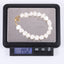 BSS1116 STAINLESS STEEL BRACELET WITH BAROQUE SHAPE SHELL PEARL