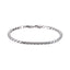 BSS1120 STAINLESS STEEL S CHAIN BRACELET WITH TWO LOBSTER