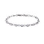 Stainless Steel Coffee Bean Chain Bracelet with Dual Lobster Clasps – Shiny Steel Finish