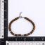 BSS1125 STAINLESS STEEL & NATURAL STONE BEADS BRACELET