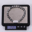 BSS1127 STAINLESS STEEL ELASTIC BEADS BRACELET WITH ID PLATE