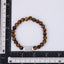 BSS1127 STAINLESS STEEL ELASTIC BEADS BRACELET WITH ID PLATE