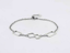BSS1131 STAINLESS STEEL BRACELET WITH GEOMETRIC DESIGN