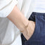 BSS1132 STAINLESS STEEL BRACELET WITH OVAL SHAPE LINK