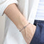 BSS1132 STAINLESS STEEL BRACELET WITH OVAL SHAPE LINK