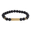 BSS1139 STAINLESS STEEL ELASTIC BEADS BRACELET