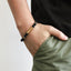 BSS1139 STAINLESS STEEL ELASTIC BEADS BRACELET