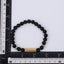 BSS1139 STAINLESS STEEL ELASTIC BEADS BRACELET
