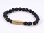 BSS1139 STAINLESS STEEL ELASTIC BEADS BRACELET