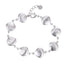 BSS1142 STAINLESS STEEL SCALLOP SHELL BRACELET