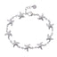 BSS1145 STAINLESS STEEL STARFISH BRACELET