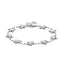 BSS1145 STAINLESS STEEL STARFISH BRACELET