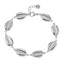 BSS1146 STAINLESS STEEL COWRIE SHELL BRACELET
